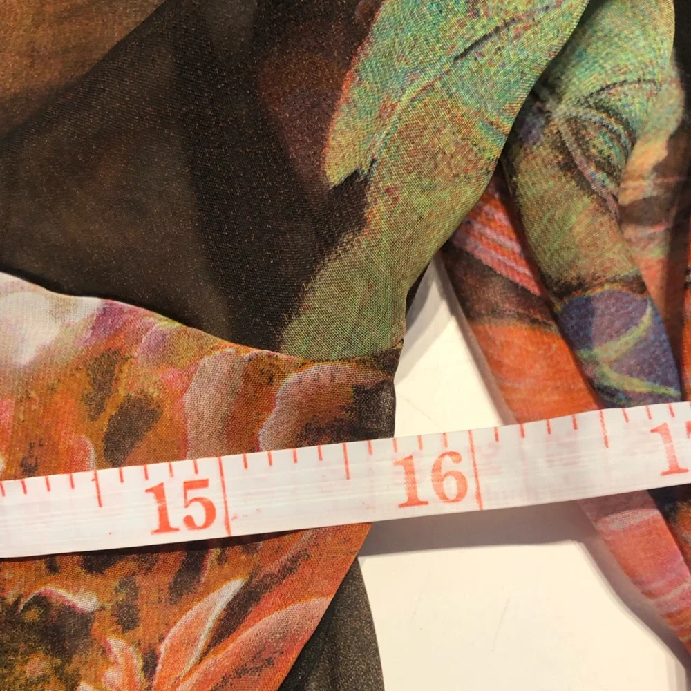 Cocomo woman Large, sheer top multicolor - Picture 2 of 5